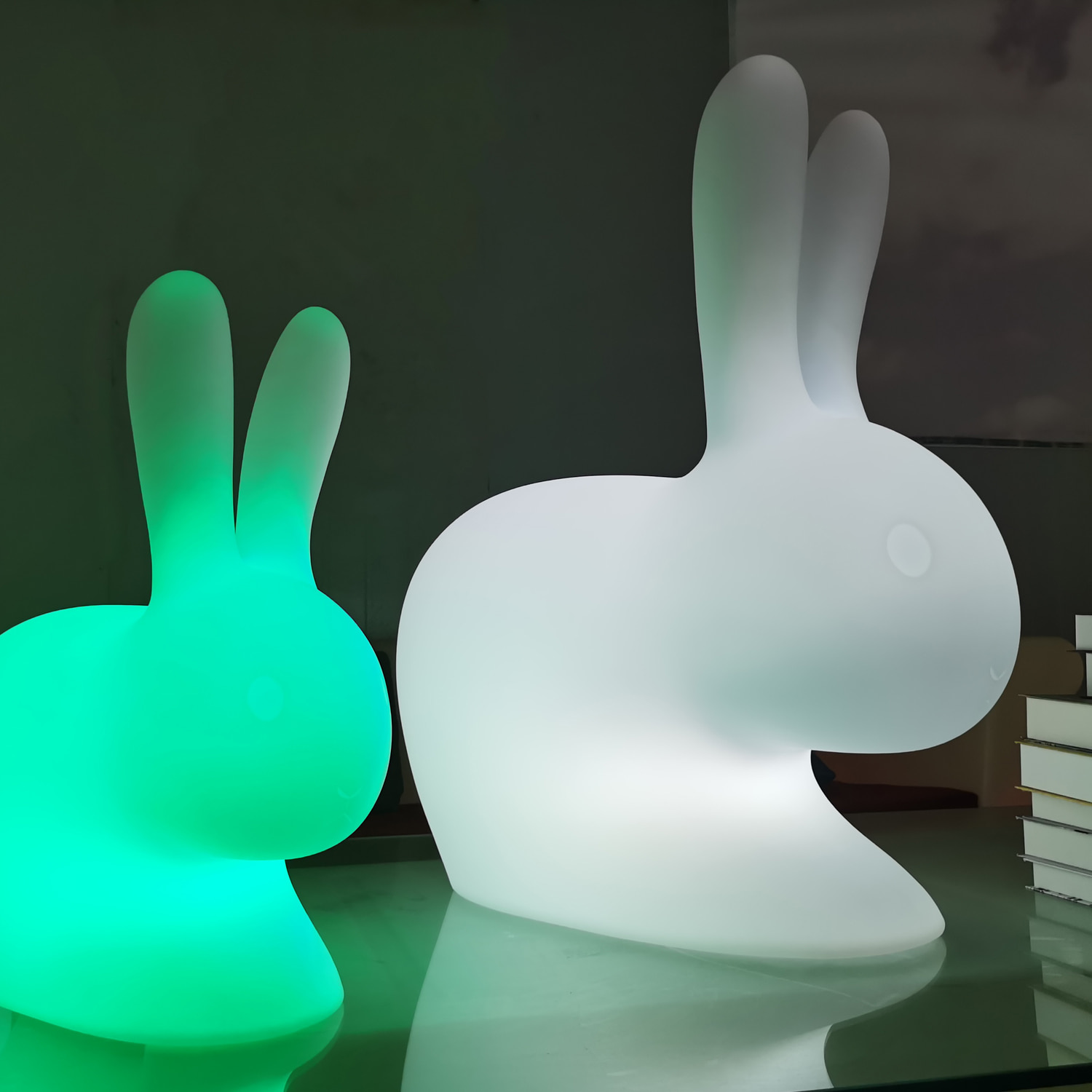 LED 토끼 (1P) 충전식 배터리타입 RGB (리모컨)